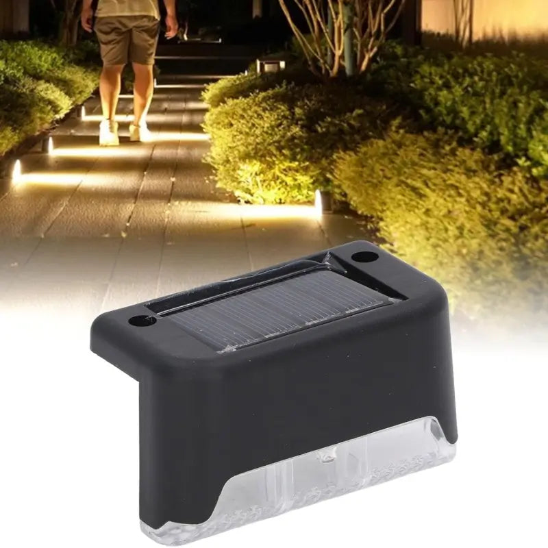 Solar Decorative Lights, Waterproof Durable Garden Atmosphere Lights Stair Lights Railing Lights Step Steps Lights for Outdoor Patio Courtyard Stair Step Fence Patio Stairs, Yard etc.