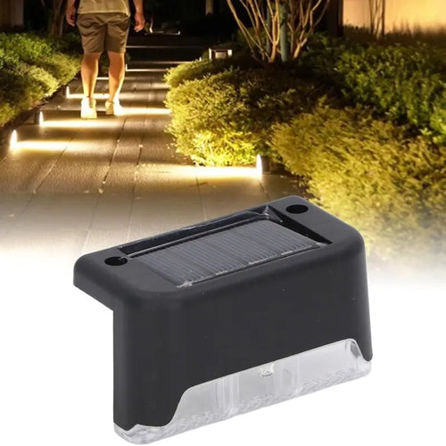 Solar Decorative Lights, Waterproof Durable Garden Atmosphere Lights Stair Lights Railing Lights Step Steps Lights for Outdoor Patio Courtyard Stair Step Fence Patio Stairs, Yard etc.