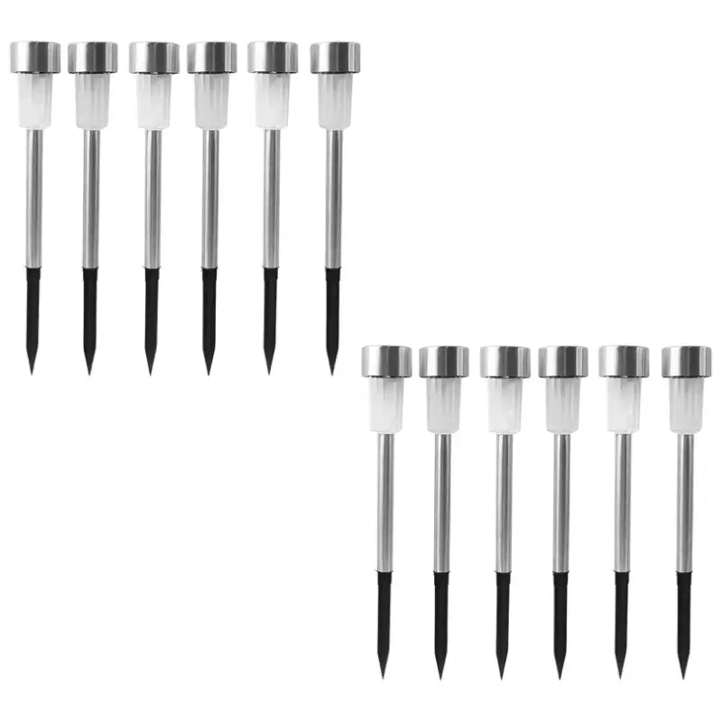 12-Piece Solar Lawn Lamp Set – Outdoor Garden Lights ( default, Standard )