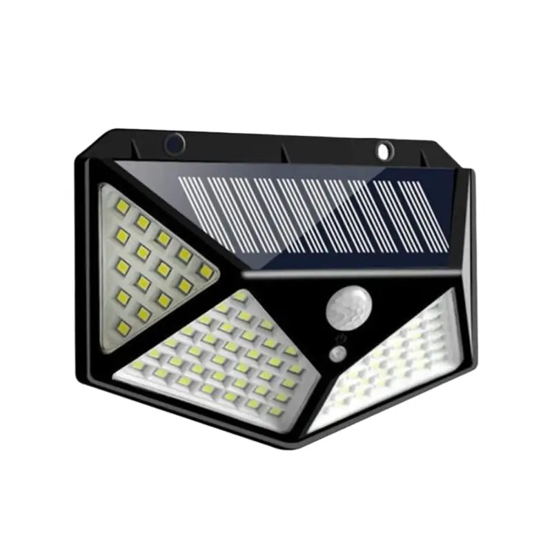 Outdoor Solar Lamp 100 LED PIR Motion Sensor Wall Light Waterproof, Solar Powered ( default, Standard )