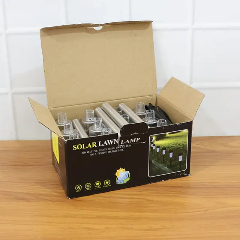 12-Piece Solar Lawn Lamp Set – Outdoor Garden Lights ( default, Standard )