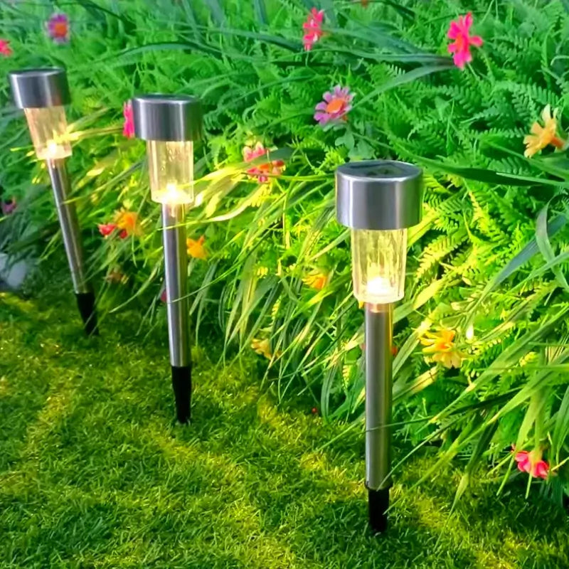 12-Piece Solar Lawn Lamp Set – Outdoor Garden Lights ( default, Standard )