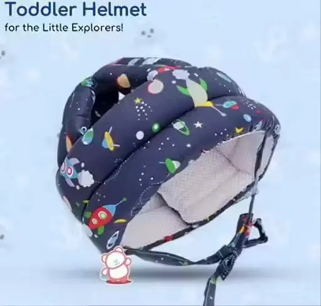 Baby Head Safety Helmet for Crawling & Walking Babies – Soft Head Guard ( default, Standared )